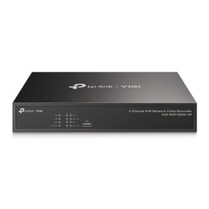 TP-Link VIGI NVR1004H-4P v1.0, videoregistratore di rete VIGI a 4 canali PoE+
