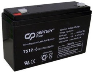 BATERIA DE PLOMO CP CENTURY 6V / 12Ah TS6-12 TGR