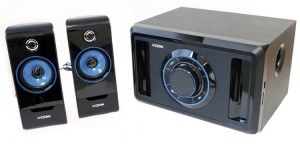 IVOOMi Paris 2.1 canales 35W USB 2.0V / SD / FM / Altavoces LCD Control remoto iVO-2590-SUF