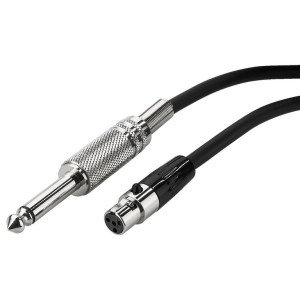 JTS, GC-80, jack da 6.3 mm. in Mini-XLR a 4 pin