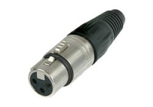 Neutrik, NC3FX, Female XLR connector