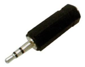Ultimax, AU1321, Adapter 2.5 mm² STEREO-Stecker auf 3.5 mm² STEREO-Buchse