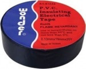 Wonder, 21A11, Insulation tape - Black - White