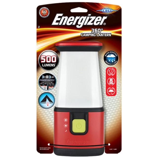 ENERGIZER CAMPING LANTERN 360 & 3xAA F081104