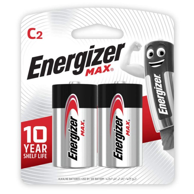 ENERGIZADOR C-LR14 / 2TEM MAX ALCALINO