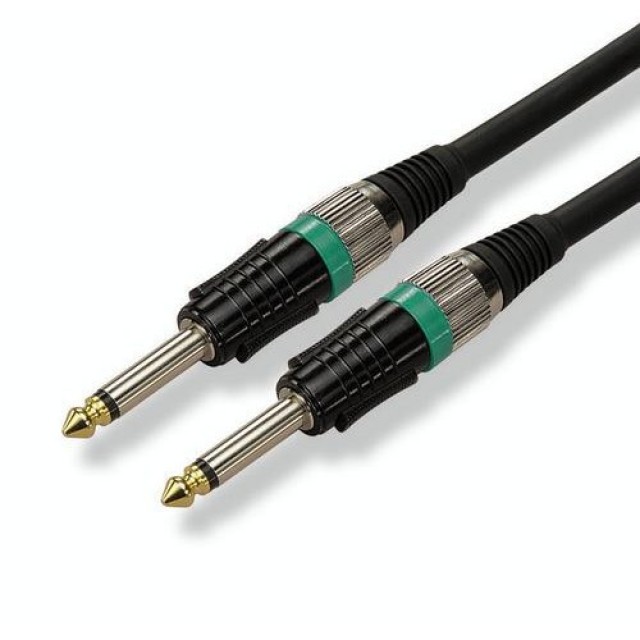 EDC, 2-0401 / 10.0M, Jack Speaker Cable 6.3mm. M / M 10.0M