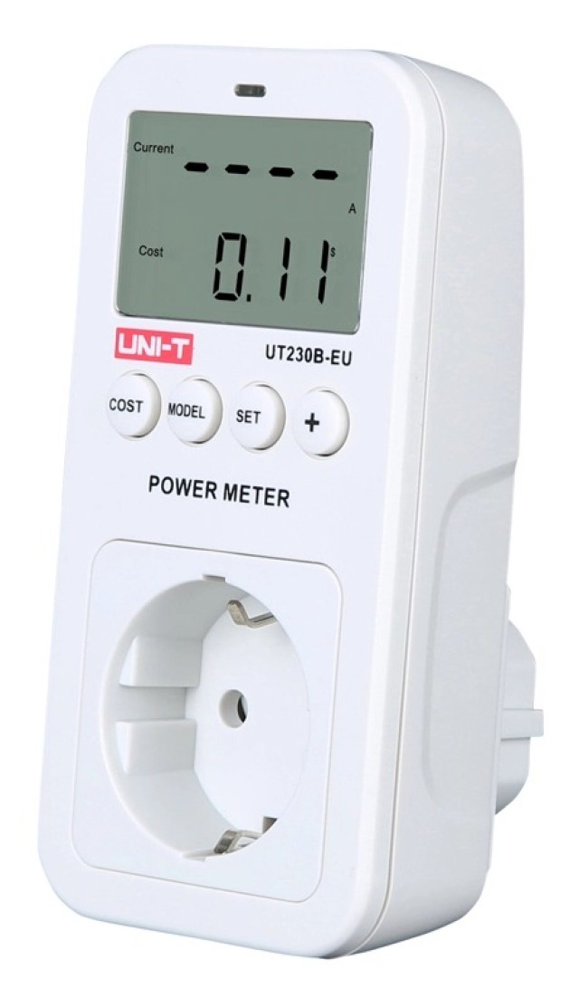 UNI-T Stromverbrauchsmessgerät UT230B-EU mit Display, 16A