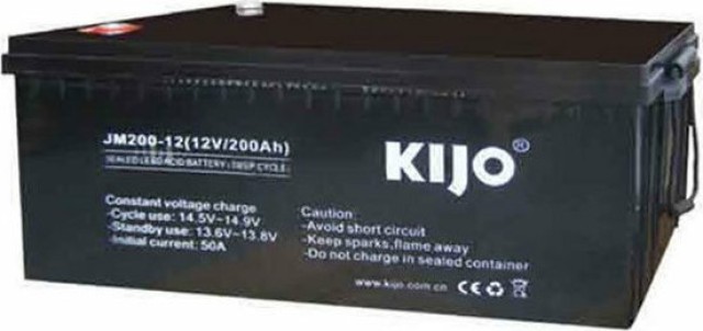 DEEP DISCHARGE LEAD BATTERY 12V / 200Ah JM200-12 KIJ