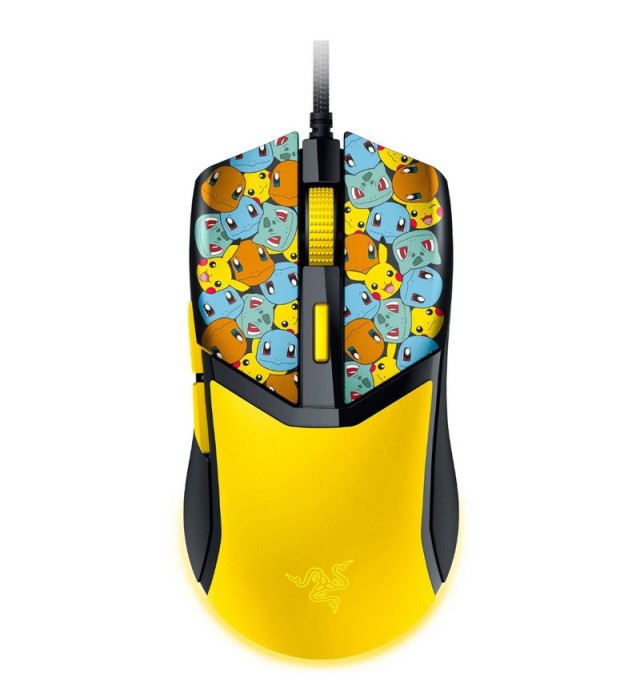 Razer COBRA -&nbsp;Pokemon Kanto&nbsp;Starters Ed.- 58g Lightweight Gaming Mouse - RGB UNDERGLOW - 8500 DPI