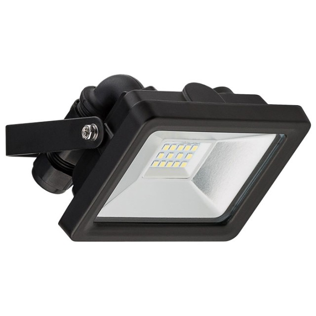 GOOBAY 59001 LED OUTDOOR FLOODLIGHT BLACK 10W 830lm