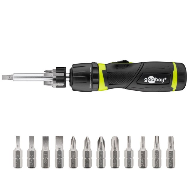 74000 13-piece ratchet screwdriver set