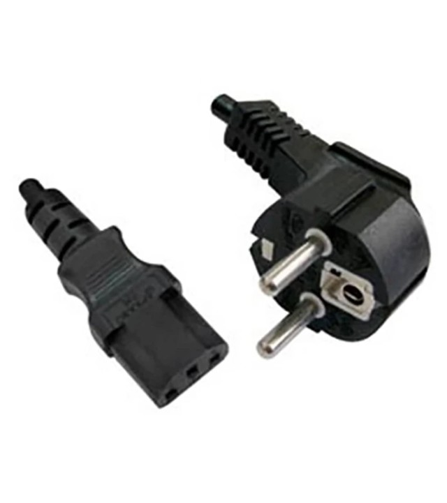 ΚΑΛΩΔΙΟ ΤΡΟΦΟΔΟΣΙΑΣ Η/Υ 3X1mm² 2m ΙΣΙΟ ΜΑΥΡΟ YUN