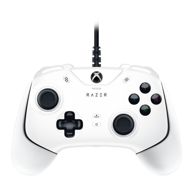 RAZER WOLVERINE V2 WHITE/MERCURY – XBOX X/S & PC – CONTROLADOR DE JUEGOS CON CABLE