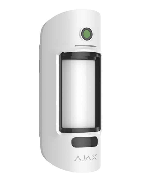 Ajax Motion Cam Outdoor PIR y antienmascaramiento, con cámara incorporada