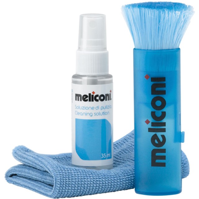 MELICONI C-35P SOLUZIONE 35ml + PANNO IN MICROFIBRA + SPAZZOLA