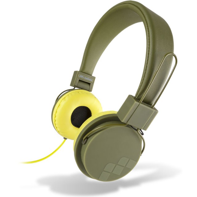 MELICONI MYSOUND SPEAK STREET MILITARY ON-EAR-STEREO-KOPFHÖRER MIT MIKROFON