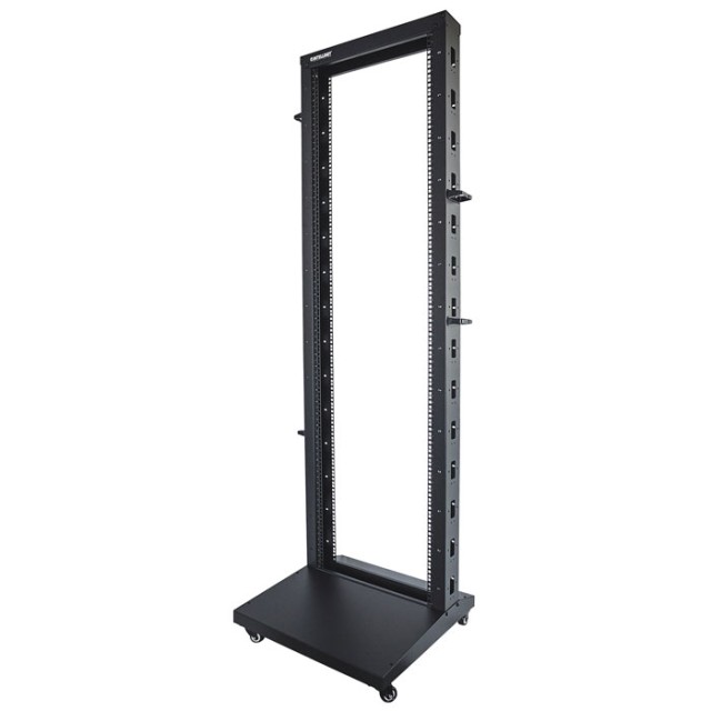 INTELLINET INT 714235 FLATPACK 19 42U (2006.6x600x603) 2-Post OPEN FRAME RACK BLACK