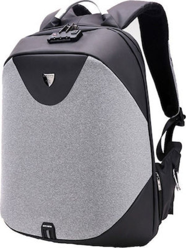 ARCTIC HUNTER τσάντα πλάτης B00208-DG με θήκη laptop 15.6