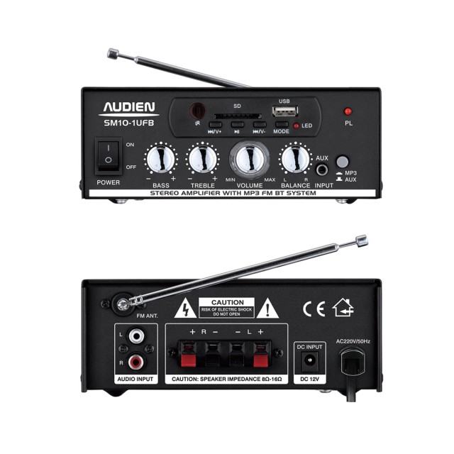 Ενισχυτής HiFi AUDIEN SM10-IUFB