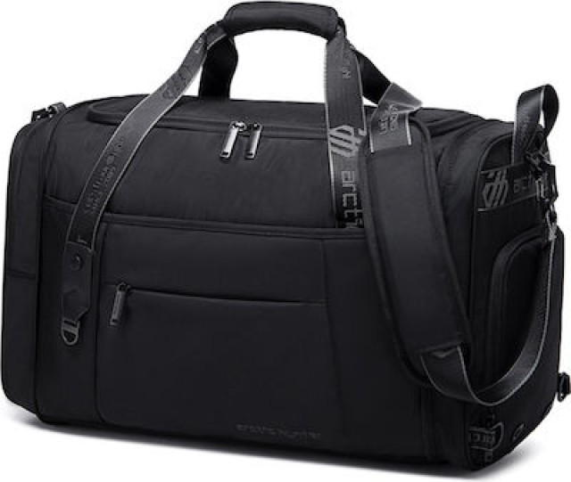 ARCTIC HUNTER τσάντα ταξιδίου LX00021, πτυσσόμενη, 30L, μαύρη