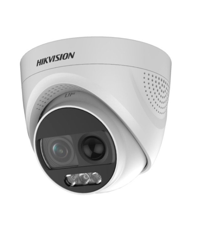 Hikvision DS-2CE72DFT-PIRXOF28 ColorVu (Immagine a colori giorno - notte) Obiettivo fotocamera HDTVI 1080P 2.8