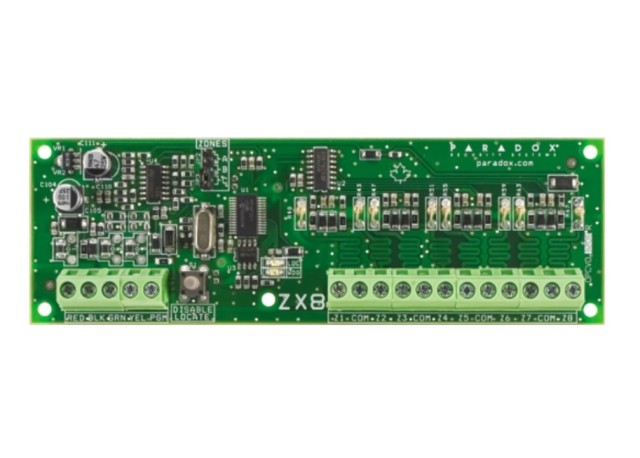 Modulo di estensione a 8 zone Paradox ZX8SP