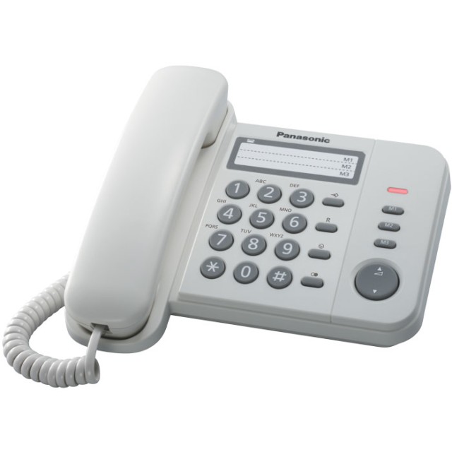 TELÉFONO INALÁMBRICO BLANCO PANASONIC KX-TS 520EX2W