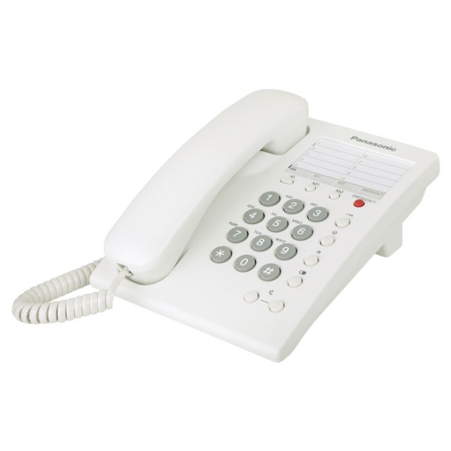 TELEFONO WIRELESS PANASONIC KX-TS 550GRW BIANCO