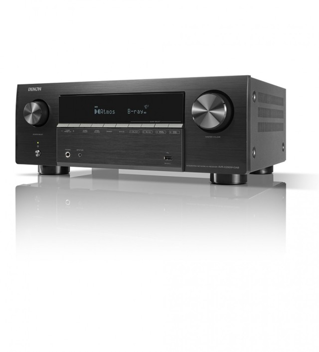 Denon AVR-X2900H DAB 7.2 Κανάλια, 95W, δέκτης AV 4K/8K με Dolby Atmos και τεχνολογία HEOS™