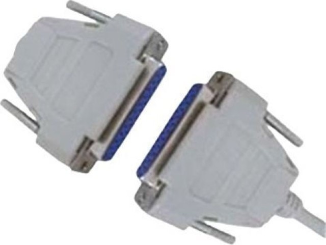Cable RS232 25-pin female to RS232 25-pin female 2m (04.001.0016)
