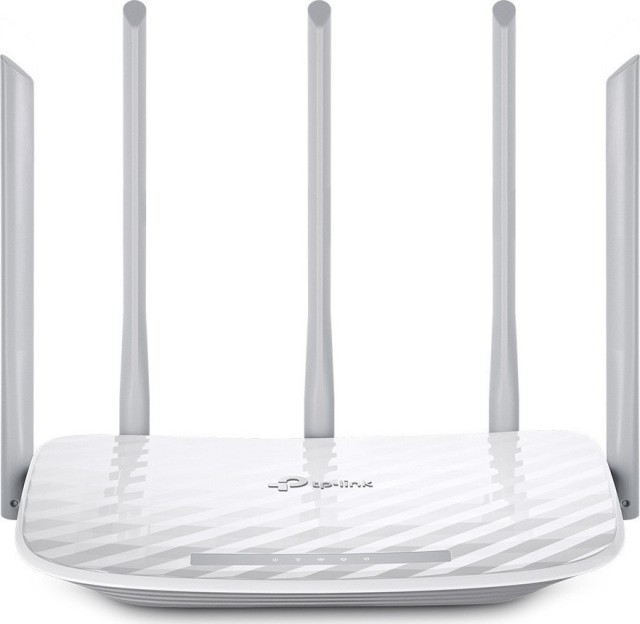 TP-LINK Archer C60 v3 Router Wireless Wi-Fi 5 con 4 Porte Ethernet