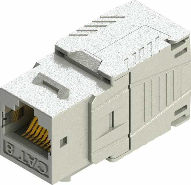 Roline 26.11.0381-50 Cat.8 Modular Keystone STP sin herramientas