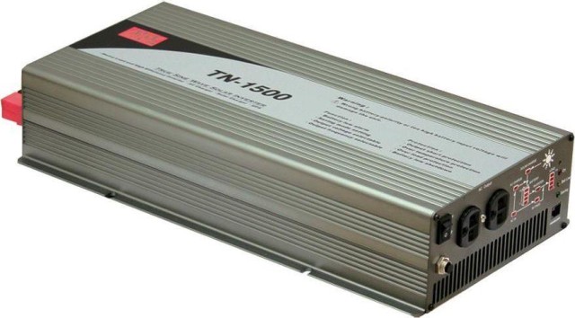 INVERTER DC/AC ΚΑΘΑΡΟΥ ΗΜΙΤΟΝΟΥ SLR 1500W/24V TN1500-224B MEAN WELL