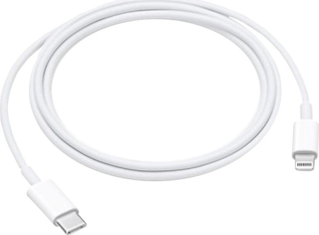 Apple USB-C to Lightning Cable 87W Λευκό 2m (MKQ42ZM/A)