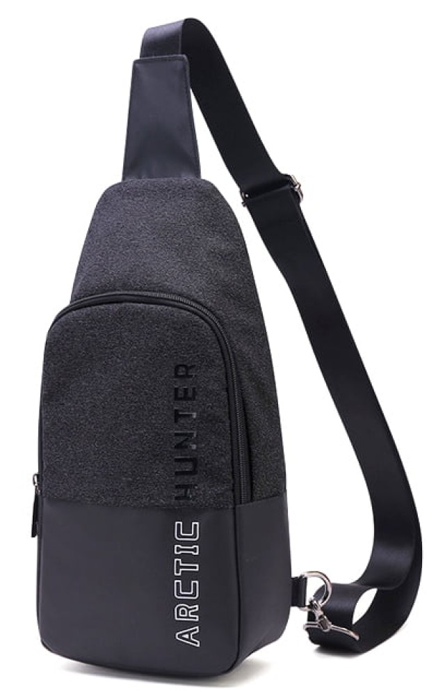 ARCTIC HUNTER τσάντα Crossbody XB0058-BK, μαύρη