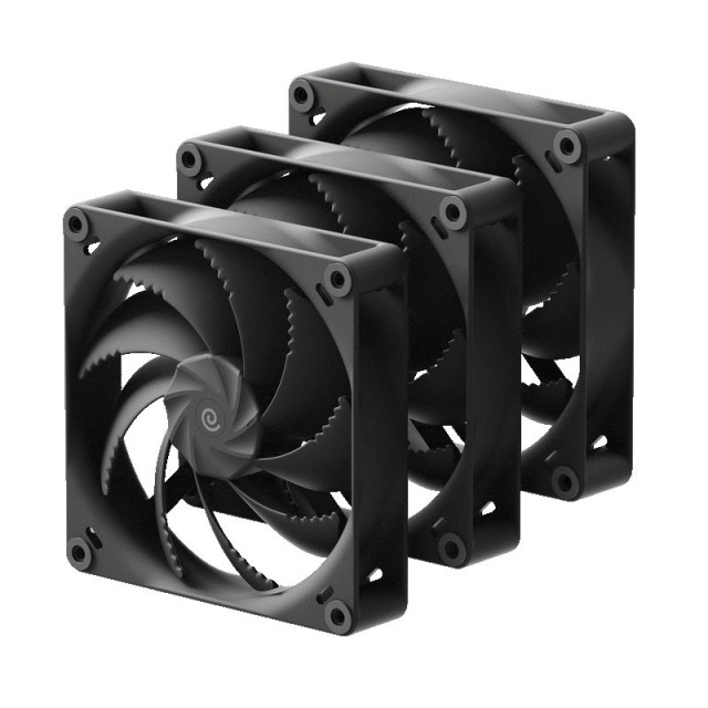 HAVN H14 Triple Pack Black 140mm A-RGB Metal Core Case Fan