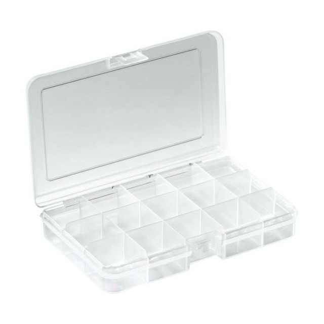 RND 550-00102 - Assortment Box, 163x112x31mm, Clear, RND Lab