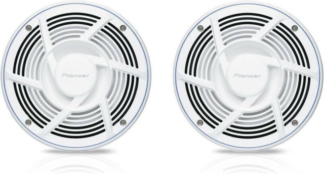 Pioneer TS-MR2040 Set de Altavoces para Barco Impermeables 8'' con 40W RMS Blanco