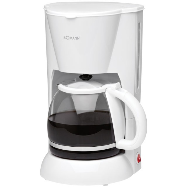 BOMANN KA 183 CB WHITE Καφετιέρα φίλτρου 1.5L, 900W.