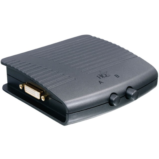 AVSWITCH-10 DVI-I 2-TÜR-SCHALTER