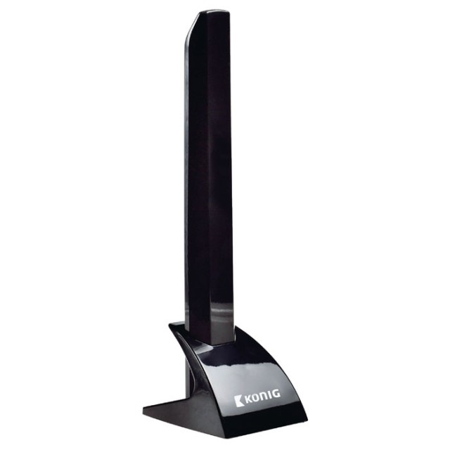 KONIG KNT-DVBT-IN20 VALUELINE INDOOR ANTENNA slim design 15db