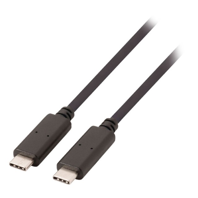 VLCP 64700B 1.00 USB 3.1 Cable USB-C Male - USB-C Male 1.00 m Black GEN 1 (5 Gbp