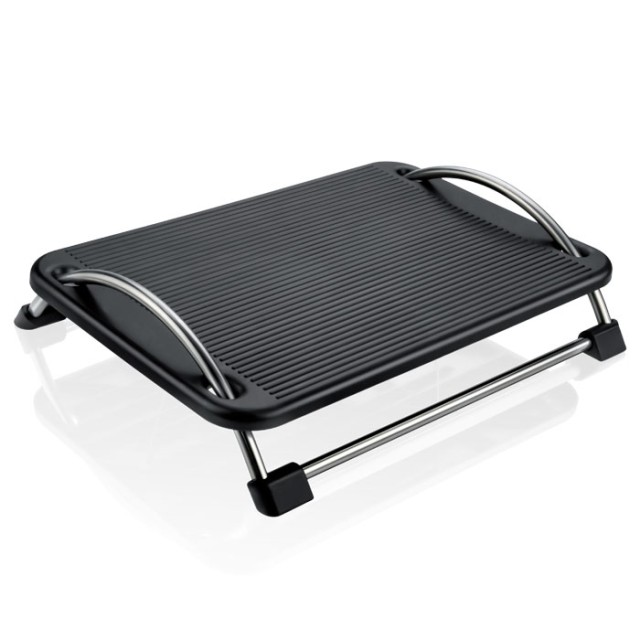 NOD FTR-001 Foot rest with inox stand, black