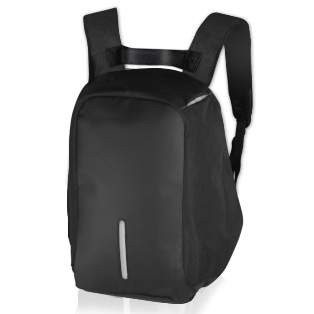 NOD CitySafe 15.6 Black Edition LBP-201 Rucksack für Laptop bis 15.6, schwarz &