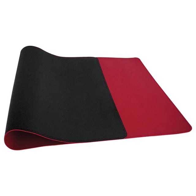 MOUSEPAD IN PELLE NERO-ROSSO NOD STATUS XL, 800x350x1.8mm