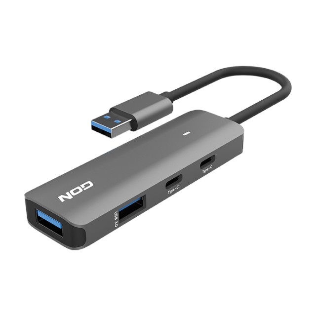 NOD FUSION METAL HUB 2.2 USB 3.2 GEN 1 5GBPS