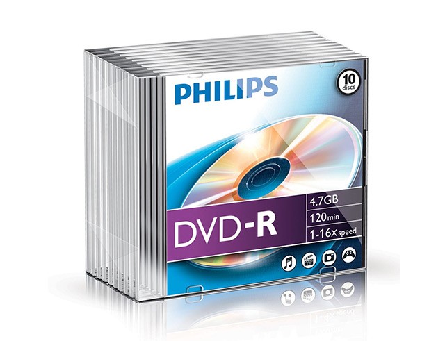 PHILIPS CUSTODIA SOTTILE PER DVD-R