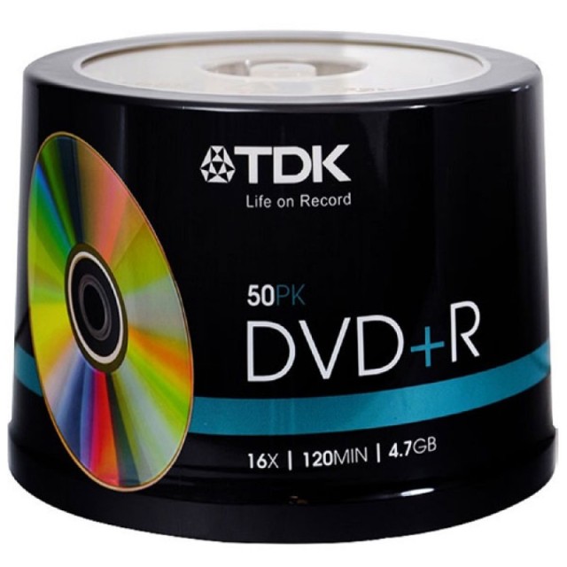TDK DVD + R 50 PK