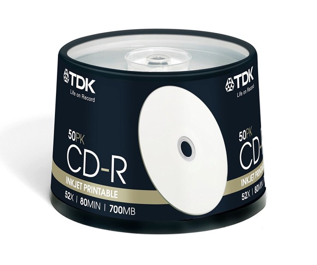 TDK CD-R STAMPABILE 50 TEMAXIA