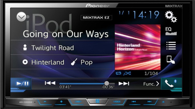 PIONEER AVH-X5800DAB MULTIMEDIA-BILDSCHIRM DVD USB